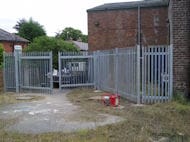Bury Factory Steel Security Fence and Gates